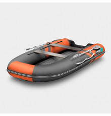 Надувная лодка GLADIATOR E300S оранжево/темно-серый
