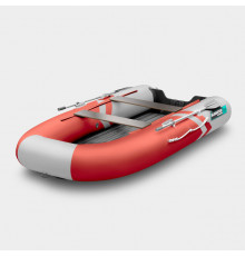 Надувная лодка GLADIATOR E300SL красно-белый