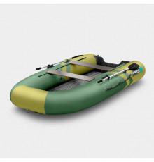 Надувная лодка GLADIATOR E300SL зелено-оливковый