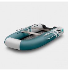 Надувная лодка GLADIATOR E330SL морской зеленый-белый