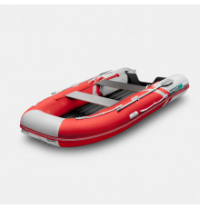 Надувная лодка GLADIATOR E450S красно-белый